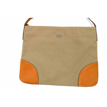 Prada Tracolla Tela Beige