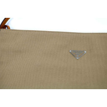 Prada Tracolla Tela Beige