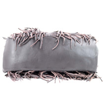 Prada Fringe Tote Bag Pelle Marrone