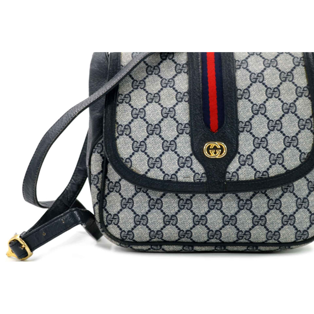 Gucci Vintage GG Supreme Blu