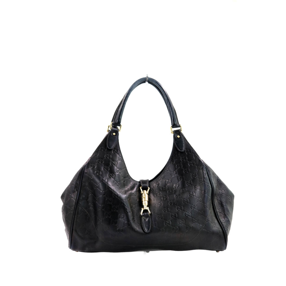 Gucci Jackie Pelle Guccissima Nera