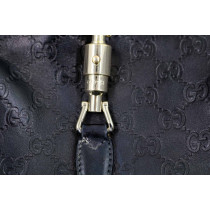 Gucci Jackie Pelle Guccissima Nera