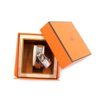 Hermes Orologio Kelly Acciaio e Cuoio
