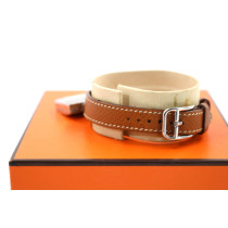 Hermes Orologio Kelly Acciaio e Cuoio