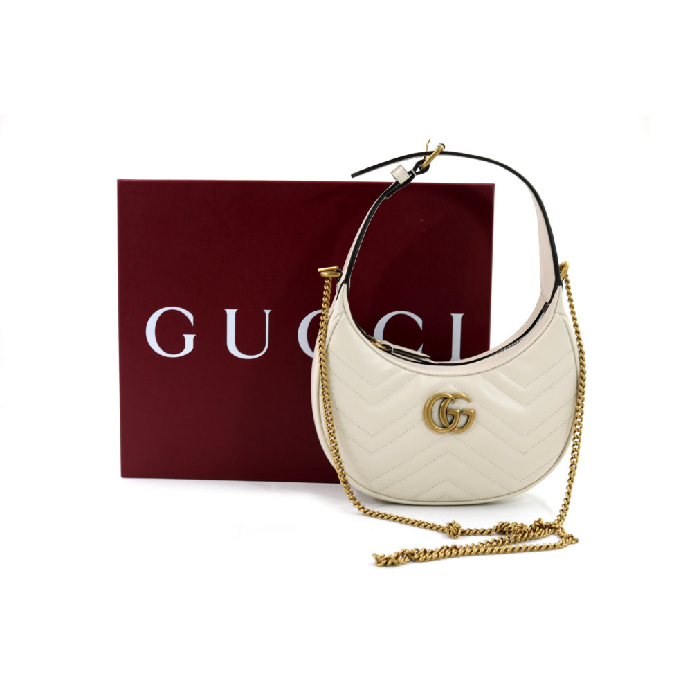 Gucci Marmont Pelle Bianca