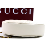 Gucci Marmont Pelle Bianca