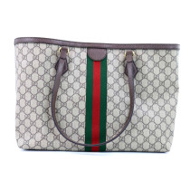 Gucci Shopping Ophidia GG Marrone