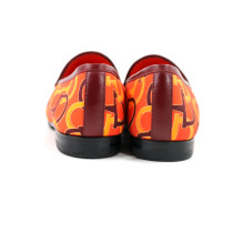 Gucci Mocassini Tessuto Arancio