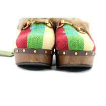 Gucci Zoccoli Merida Tessuto Multicolor