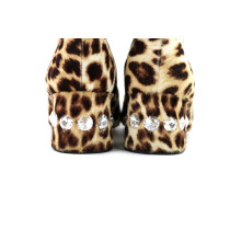 Miu MIu Stivaletto Cavallino stampa Animalier