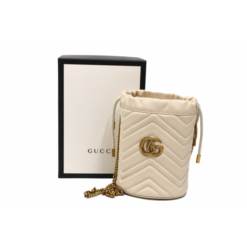 Gucci Bucket Marmont Avorio