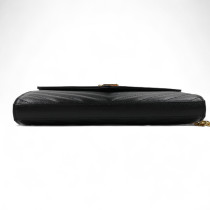 Saint Laurent Cassandre Pelle Nera