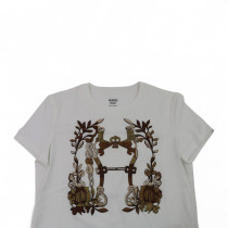 Hermes T-Shirt Cotone Bianco