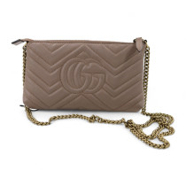 Gucci Pochette Woc Marmont Pelle Cipria
