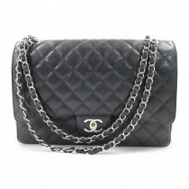 Chanel Jumbo Maxi 11.12 Pelle Nera