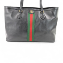 Gucci Ophidia Tote Pelle Nera