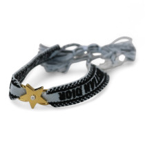 Dior Bracciale Tela Azzurra