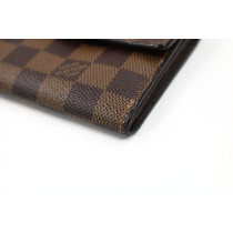 Louis Vuitton Portafoglio Emilie Damier Ebene