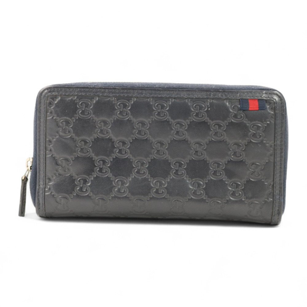 Gucci Portafoglio Pelle Guccissima Nera