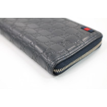 Gucci Portafoglio Pelle Guccissima Nera