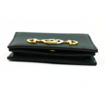 Gucci Portafoglio Mini Woc Zumi Pelle Verde