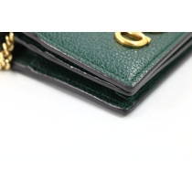 Gucci Portafoglio Mini Woc Zumi Pelle Verde