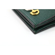 Gucci Portafoglio Mini Woc Zumi Pelle Verde