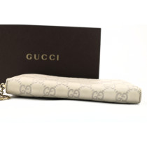 Gucci Portafoglio Pelle Bianco Latte
