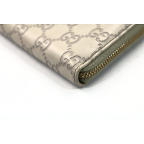 Gucci Portafoglio Pelle Bianco Latte