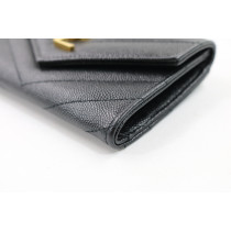 Saint Laurent Portafoglio Pelle Nera