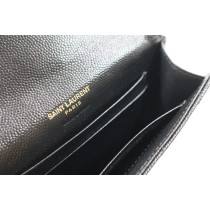 Saint Laurent Portafoglio Pelle Nera