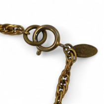 Chanel Collana Acciaio Oro