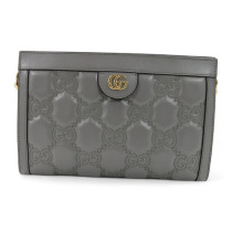 Gucci Tracolla Pelle Grigia