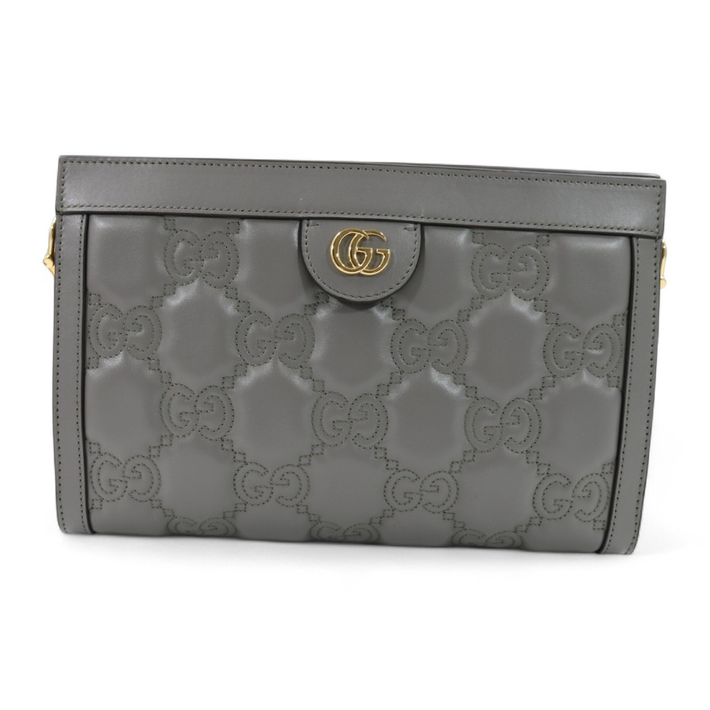 Gucci Tracolla Pelle Grigia