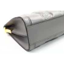 Gucci Tracolla Pelle Grigia
