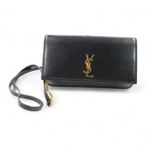 Saint Laurent Tracolla Pelle Nera