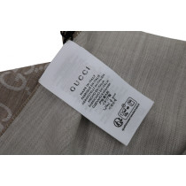 Gucci Sciarpa Lana e Seta Beige