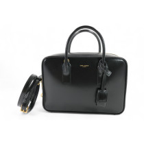Saint Laurent Bauletto Pelle Nera