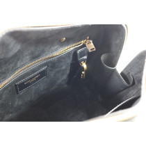 Saint Laurent Bauletto Pelle Nera