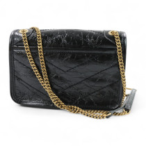 Saint Laurent Niki Mini Pelle Nera