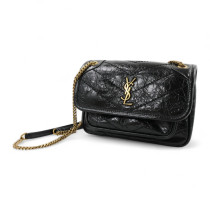 Saint Laurent Niki Mini Pelle Nera