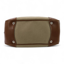 Prada Shopping Tela Beige