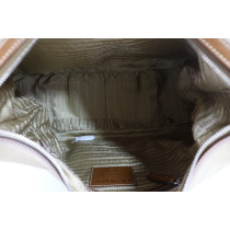 Prada Shopping Tela Beige