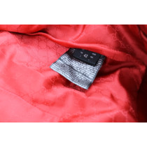 Gucci Giacca Pelle Rossa
