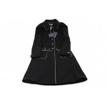Prada Cappotto Lana Nera