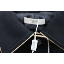 Prada Cappotto Lana Nera