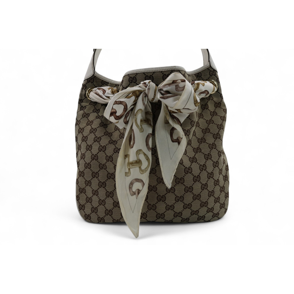 Gucci Positano Hobo GG Beige