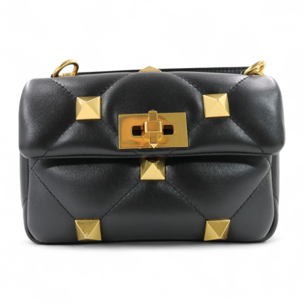 Valentino RomanStud Pelle Nera