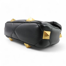 Valentino RomanStud Pelle Nera