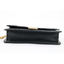 Fendi Woc Tube Pelle d'Agnello Nera